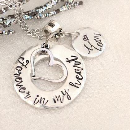 Remembrance Necklace - Memorial Jewelry - Loss..