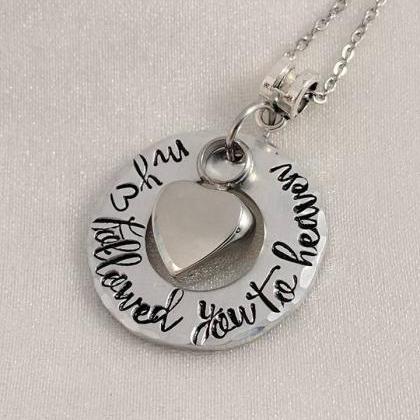 Cremation Jewelry-urn Necklace-ashes Necklace-my..