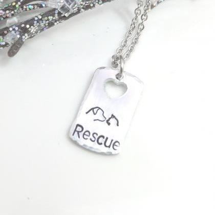Rescue Jewelry-dog Rescue-cat Rescue-pet..