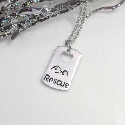 Rescue Jewelry-dog Rescue-cat Rescue-pet..