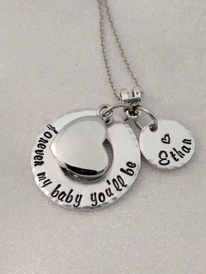 Infant store urn necklace