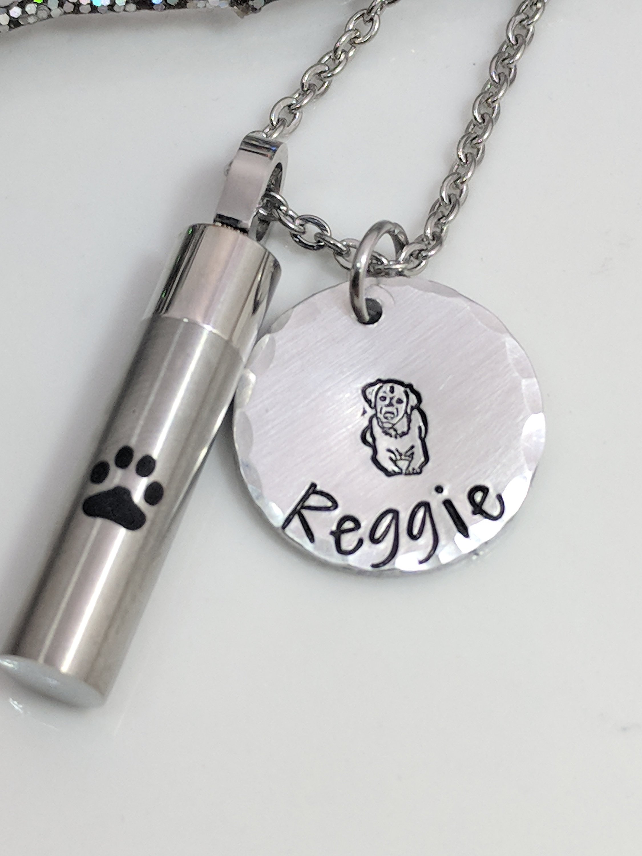 dog loss necklace