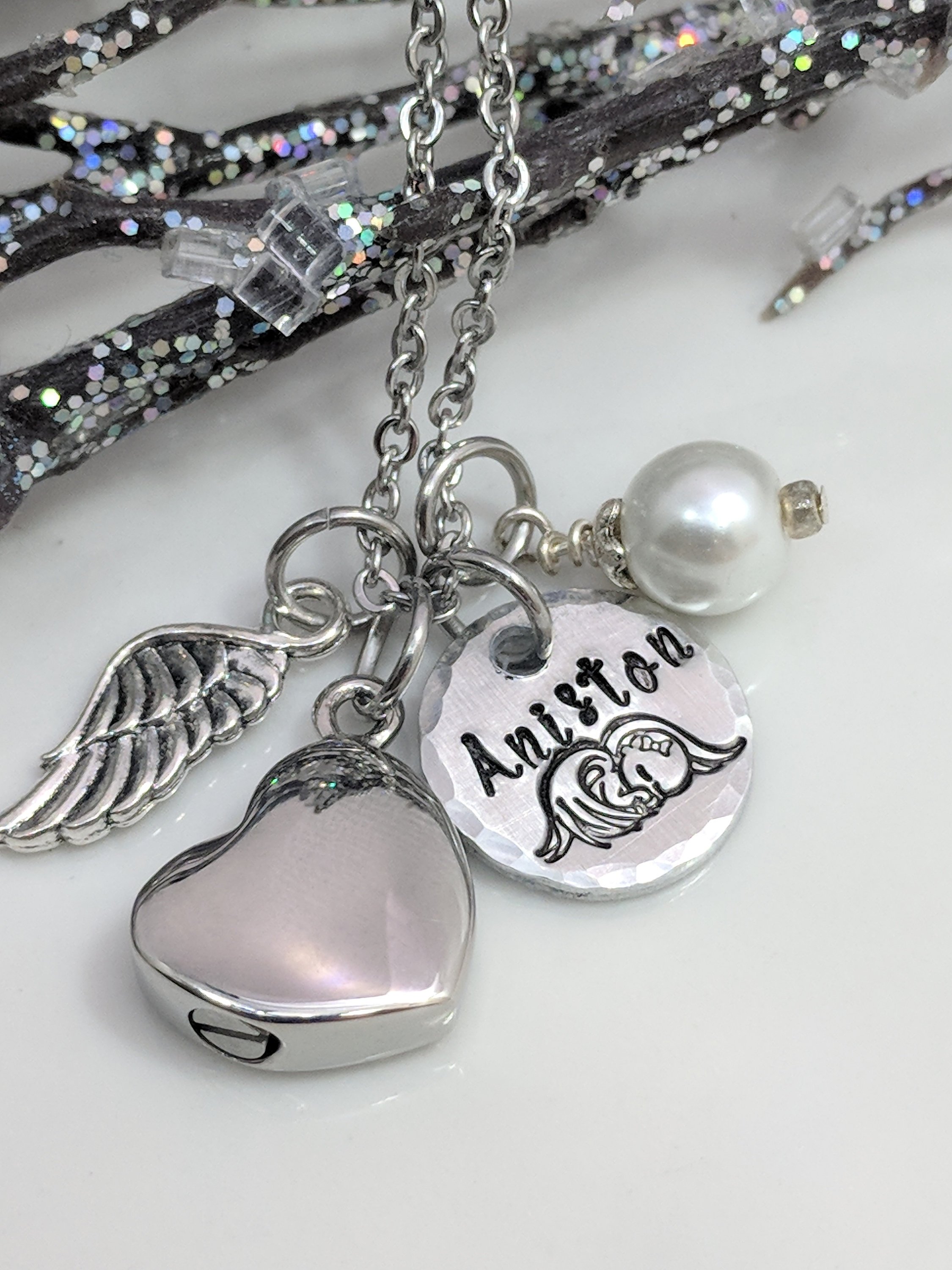 mother of an angel necklace